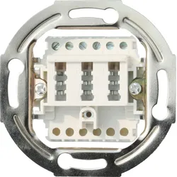 SHVP BS74051-1W - Telefon-Anschlußdose, TAE NF/F, weiß, UP