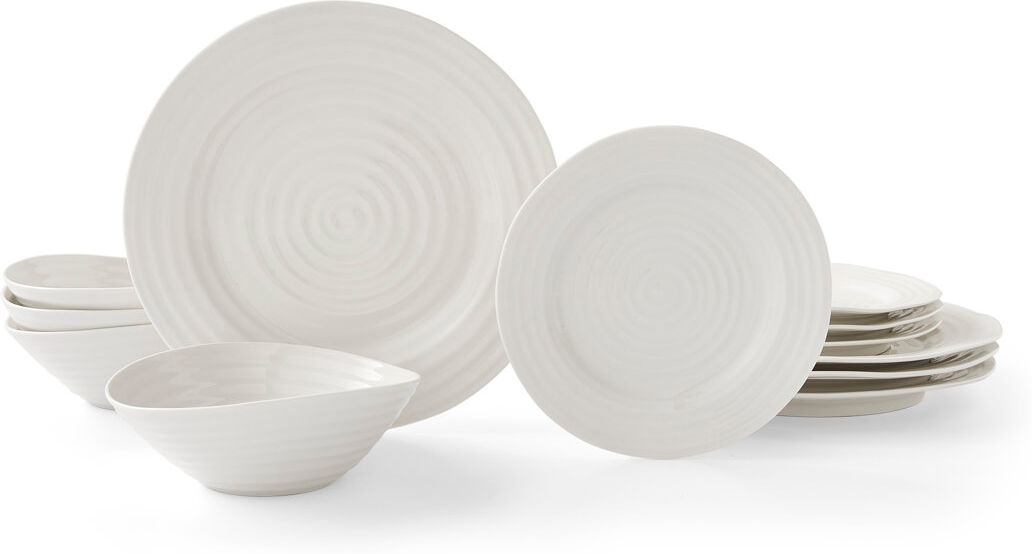 Sophie Conran, White - 12 Piece Dinnerware Set, Service for 4 White 12
