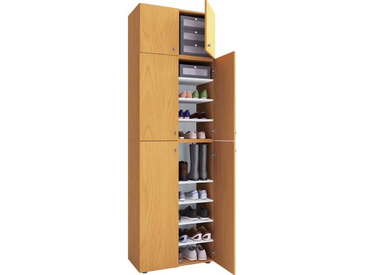 XXL houten schoenenkast Garderobe Schoenen Zaalkast Lona 9f A