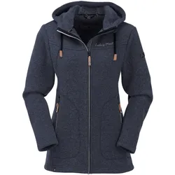 Maul Sports Damen Wilde Kaiserin Strickfleecejacke - 38 - dunkelblau
