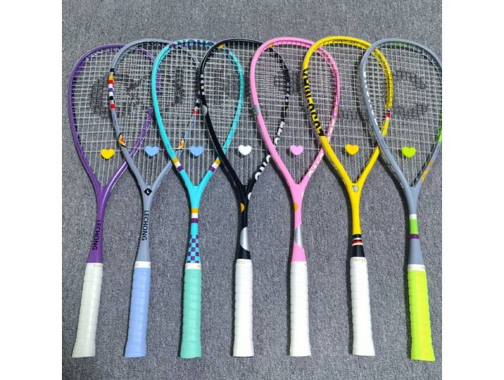 Raquettes de squash entièrement en carbone, raquettes de squash pour débutants, raquettes de squash légères, raquettes d'entraînement professionnelles, raquettes de sport portables