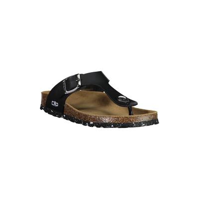 Sandale CMP "Eco Mymosa", Damen, Gr. 41, schwarz, Obermaterial: 100% Polyurethan PU., Schuhe Sandale