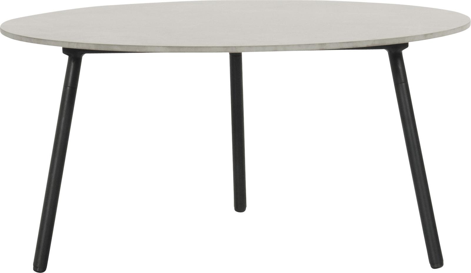 Hartman Monaco Beistelltisch r80cm x h40cm schwarz