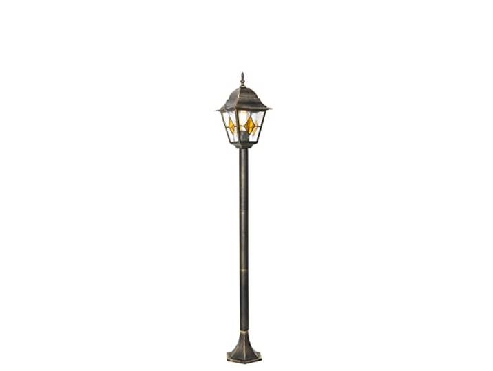 QAZQA antigua - Lampe sur pied extérieur Classique/Antique - 1 lumière - Ø 18.4 cm - Doré - Classique/Antique - Éclairage extérieur