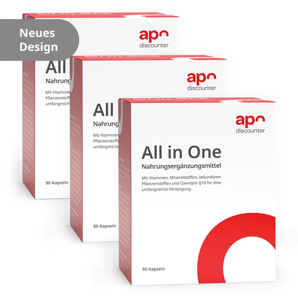 apo.com Group GmbH Multivitamin All In One Kapseln von apodiscounter 08102210
