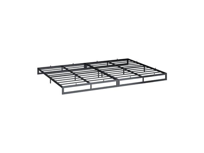 VitaliSpa® Bettgestell Lenora, Schwarz, 140x200 2er Set (2-tlg)