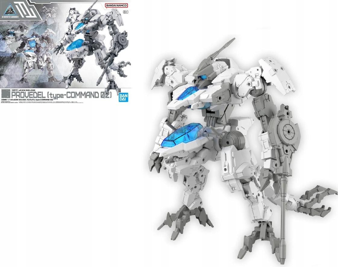 Bandai 30MM 1/144 eEXM GIG-C02 PROVEDEL type-COMMAND 02 modelbouwset