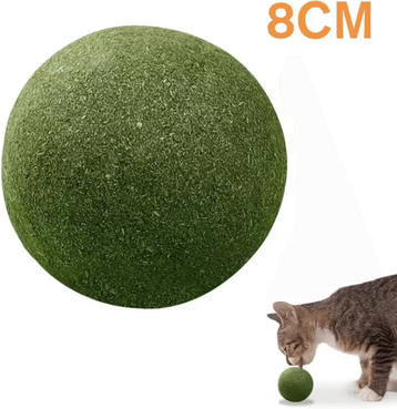Inspire Picks Natural Catnip Ball Chew Toy For Cats And Kittens 8cm