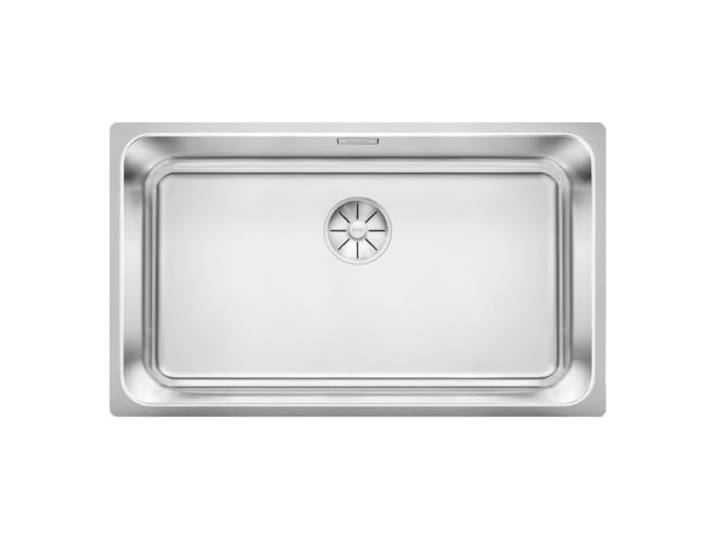BLANCO SOLIS 700-U Edelstahl Spüle Einbauart: Unterbau [74x44x19,4 cm] für 80 cm breite Unterschränke Widerstandsfähig gegenüber Kratzern Großes Beckenvolumen