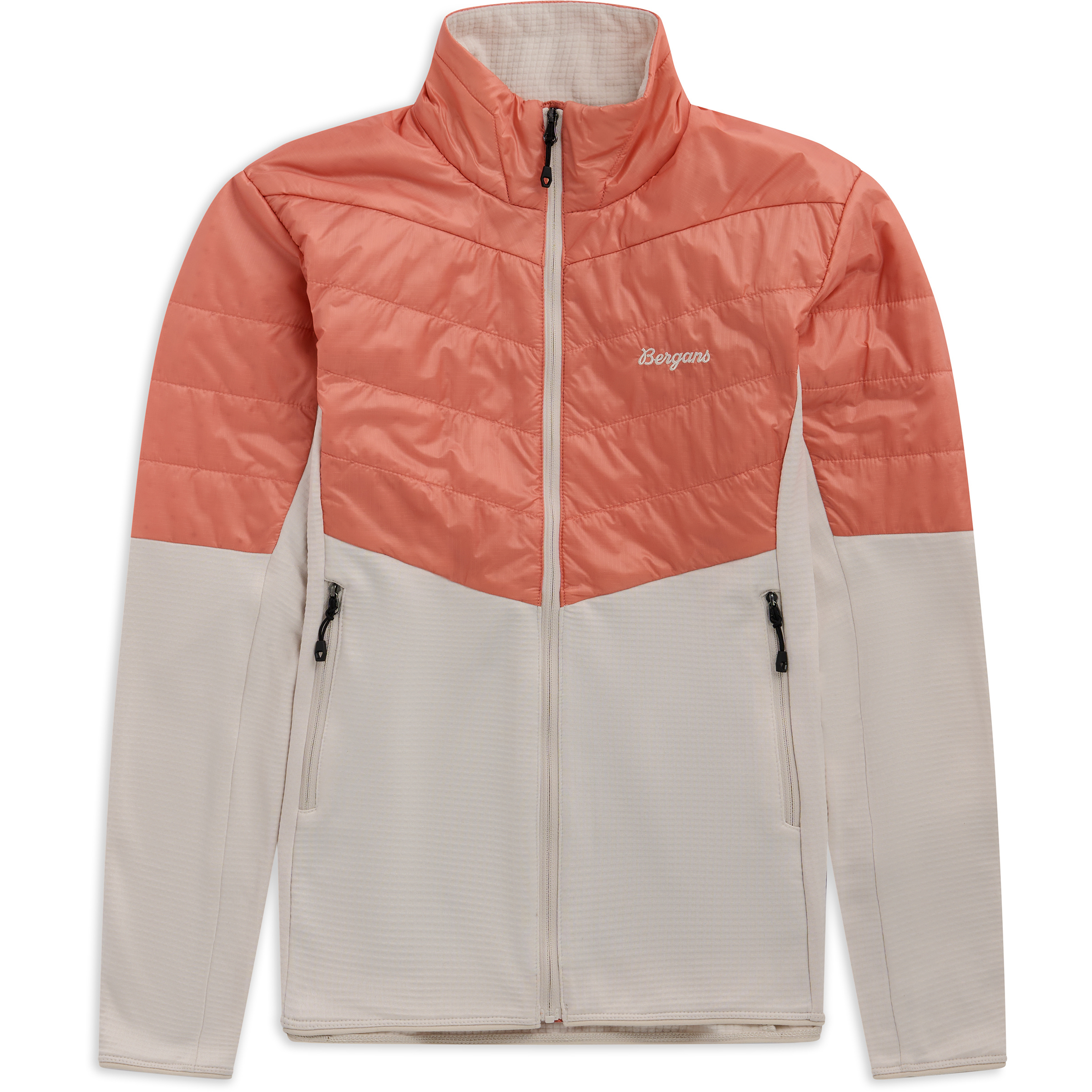 Bergans Rabot Hybrid Damen Isolationsjacke orange Größe S Trekking Windabweisend Pertex