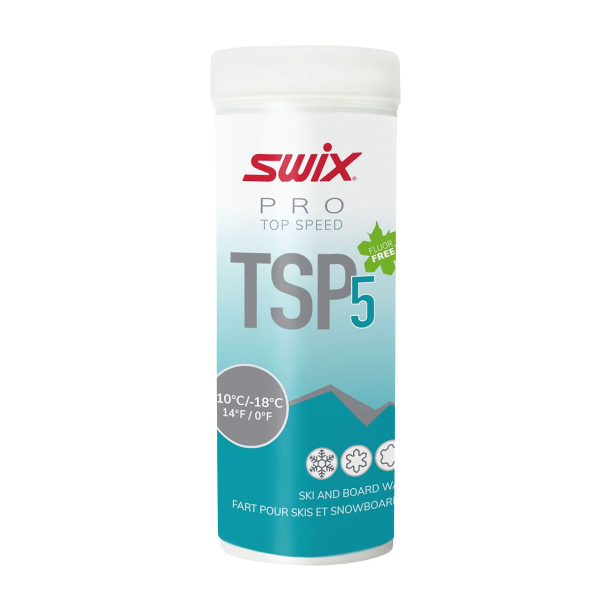 Swix TSP5 Turquoise, -8 °C/-15°C, 40g neutral TSP05-4