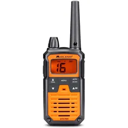 Midland XT70 Pro Hobby & Work (12 km), Walkie Talkie, Orange, Schwarz