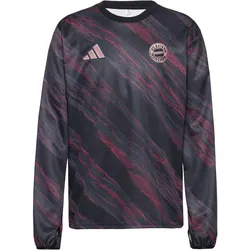 adidas FC Bayern München Funktionsshirt Herren | Gr. S | schwarz - schwarz