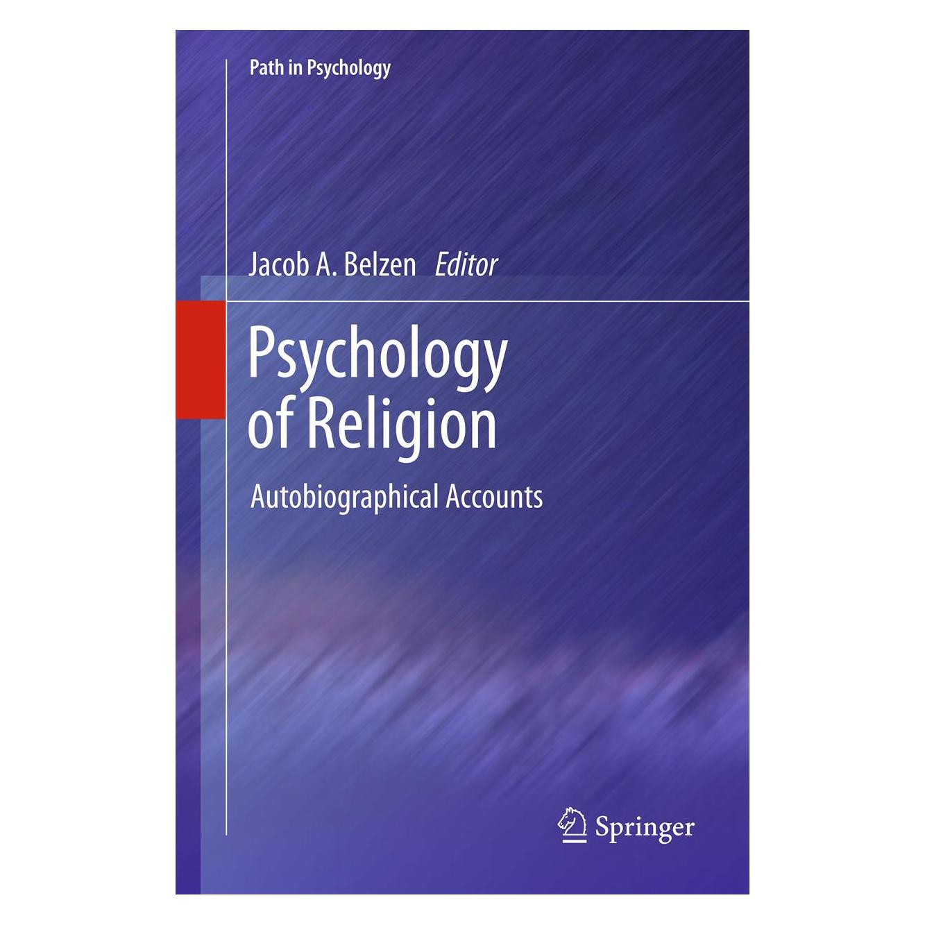 Springer Psychology of Religion (Englisch, Softcover, Jacob A. van Belzen) (55545701)