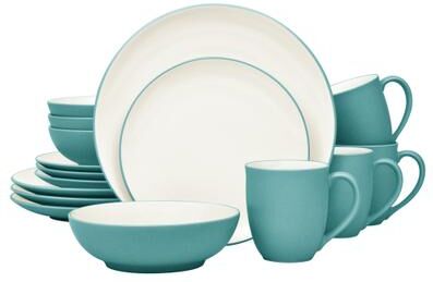 Noritake Colorwave 16-Piece Coupe Dinnerware Set, Service for 4