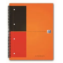 Oxford, Heft + Block, INTERNATIONAL ACTIVEBOOK, A4+, LINJERET - (5 stk.) (A4+, Liniert)