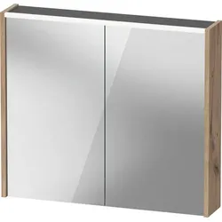 Duravit Spiegelschrank mit LED-Beleuchtung „D-Code“ 80 × 70 × 14,8 cm
