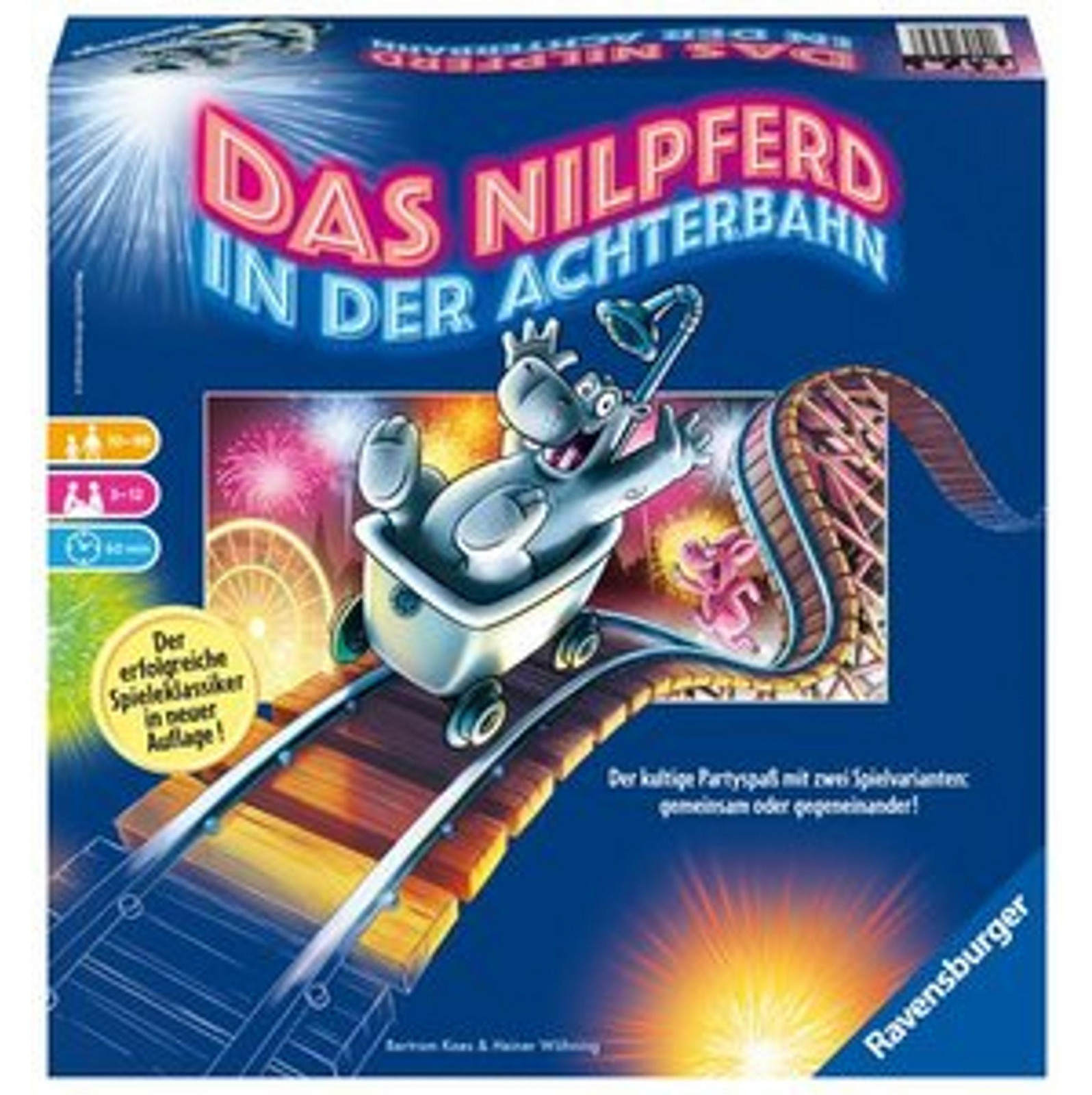 Ravensburger Het nijlpaard in de achtbaan spelletjes