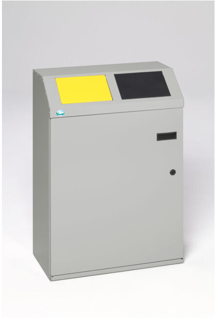 VAR Système de tri des déchets 2 compartiments 100 l (21162)