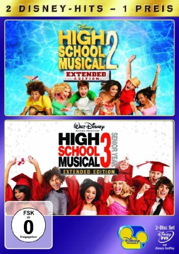 Kenny Ortega - High School Musical 2 / High School Musical 3: Senior Year! [2 DVDs] - Preis vom 11.10.2026 03:10:56 h