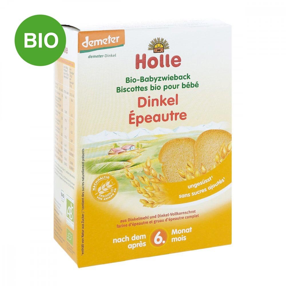 Holle baby food AG Holle Bio Baby Dinkel Zwieback 03706901