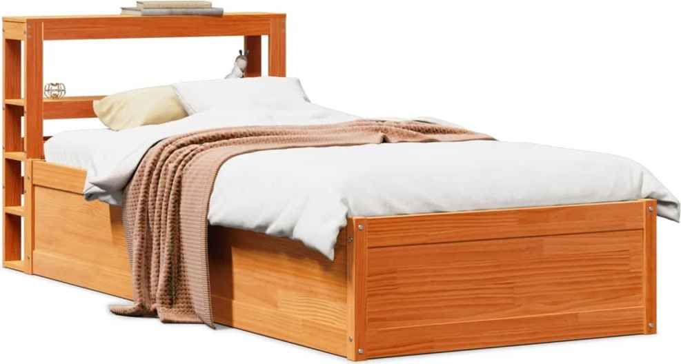 Prolenta Bed met nachtkastje en massief houten frame