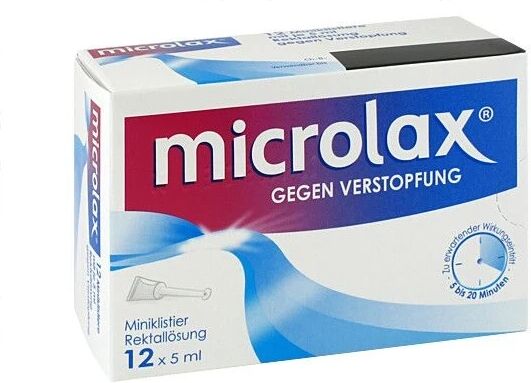 MICROLAX rectal solution enemas (12X5 ml)