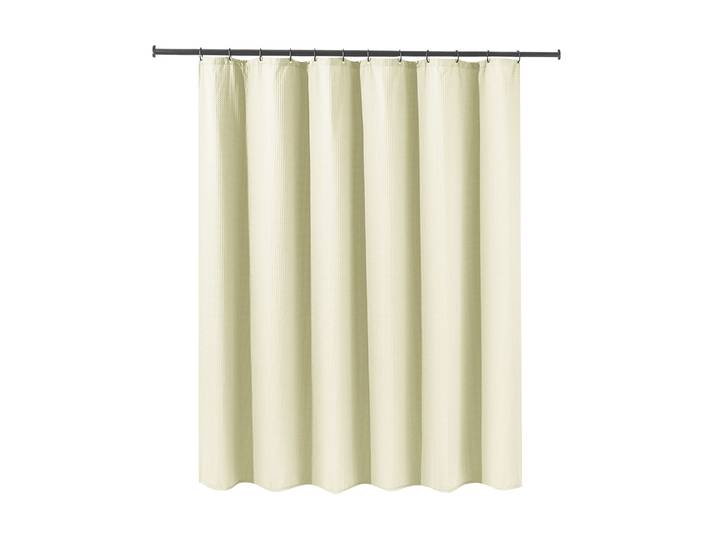 Duschvorhang 182 x 182 cm Waffel beige