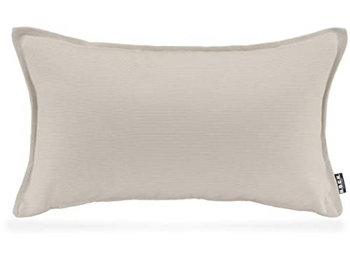 H.O.C.K. Caribe Outdoor Kissen inkl. Füllung 50x30cm wasserabweisend/lichtecht (6-7) für den Garten (50x30cm, Beige)