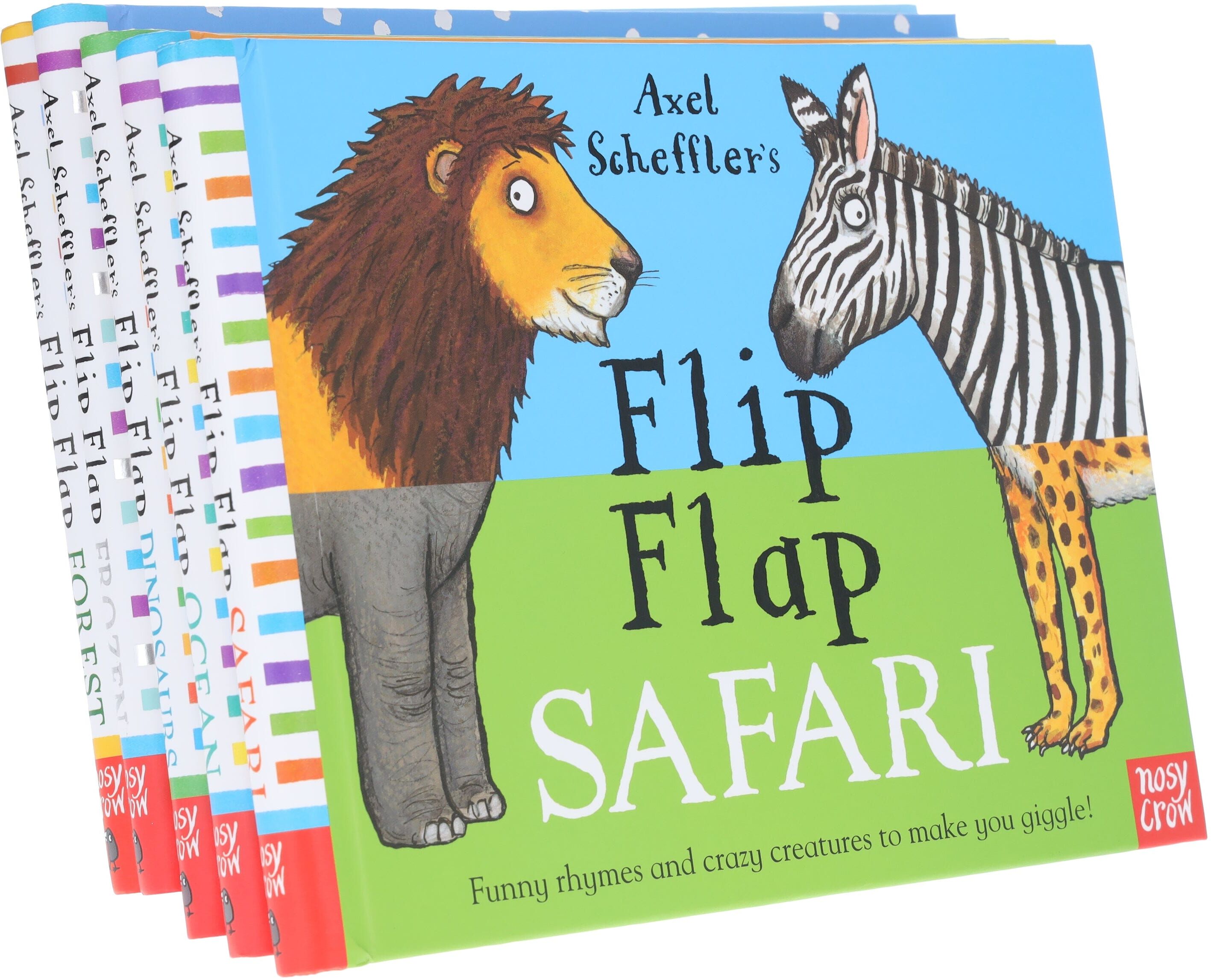 Axel Scheffler's Flip Flap Series (Set 2) 5 Books Collection Set - Ages 2+ - Hardback Nosy Crow Ltd
