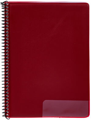 Star Marching Folder 145/20 Red Rot