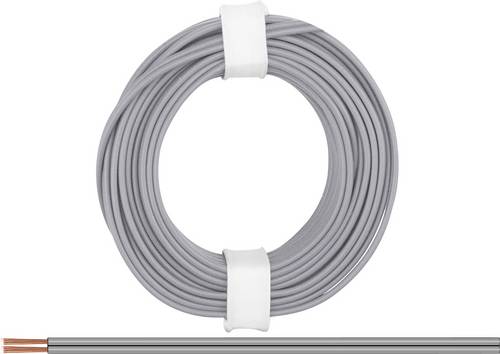 Donau Elektronik 218-99 Litze 2 x 0.14mm² Grau 5m