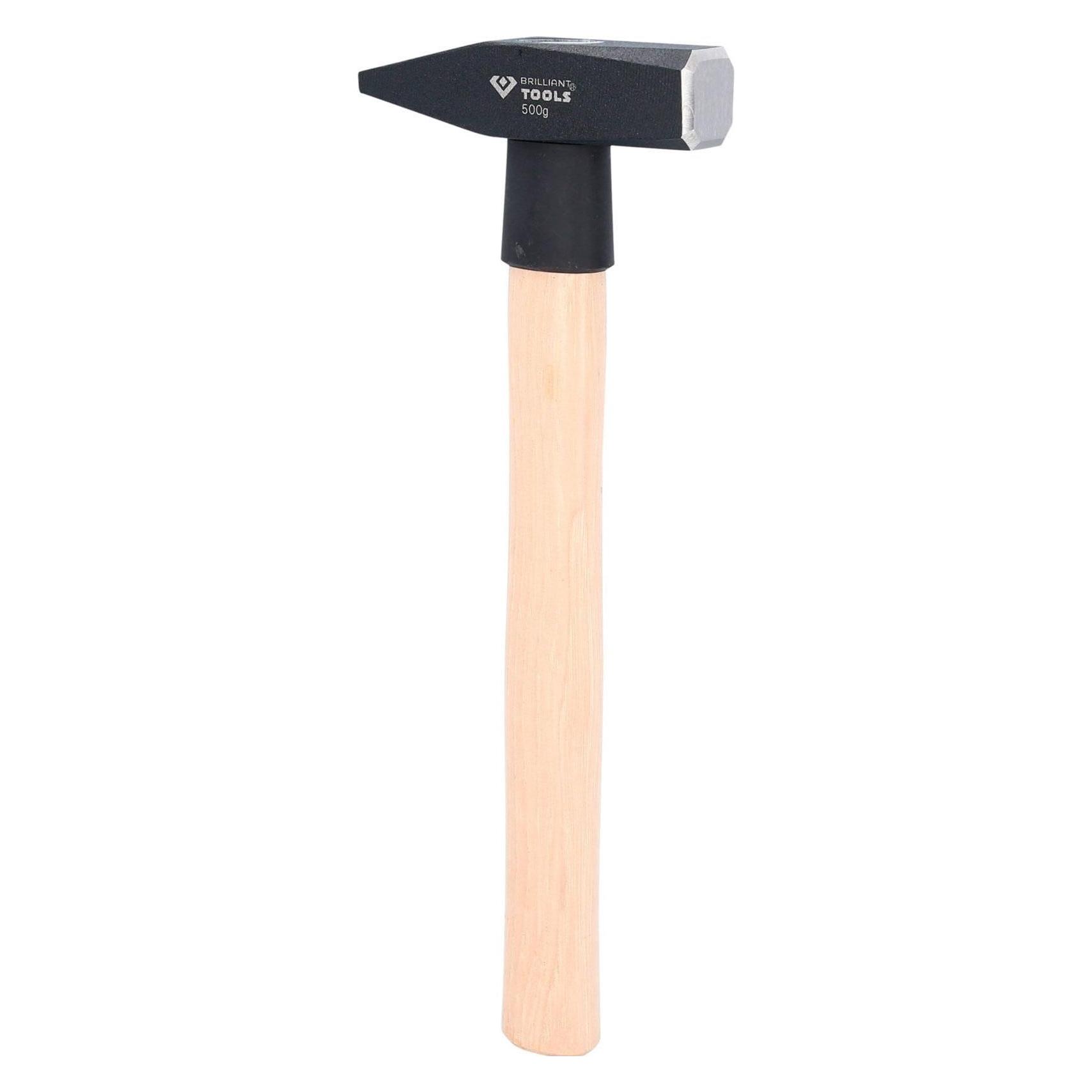 KS Tools Schlosserhammer mit Hickory-Stiel 500 g (500 g) (BT073050)