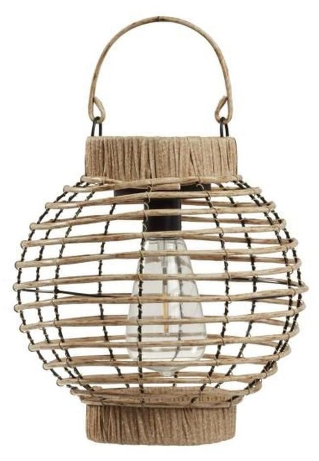 Smart Garden Terra zonne-lantaarn, natuurlijke beige, warmwit LED-licht (5 lm), IP44