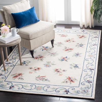 SAFAVIEH Handmade Micro-Loop Matthildi Wool Rug