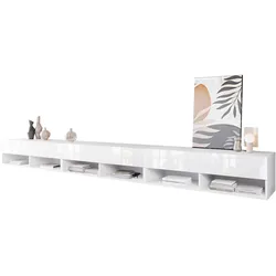 TV-LOWBOARD A300 mit weißer LED Beleuchtung