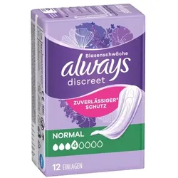 Always Discreet Inkontinenzeinlagen »Discreet Normal« 12 Stück