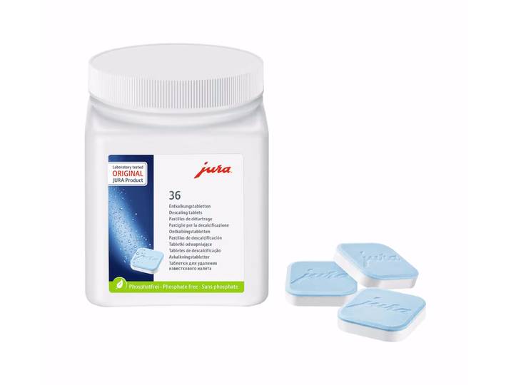 JURA 2-Phasen-Entkalkungstabletten - 36 Stück – JURA Pflegeprodukte Professional