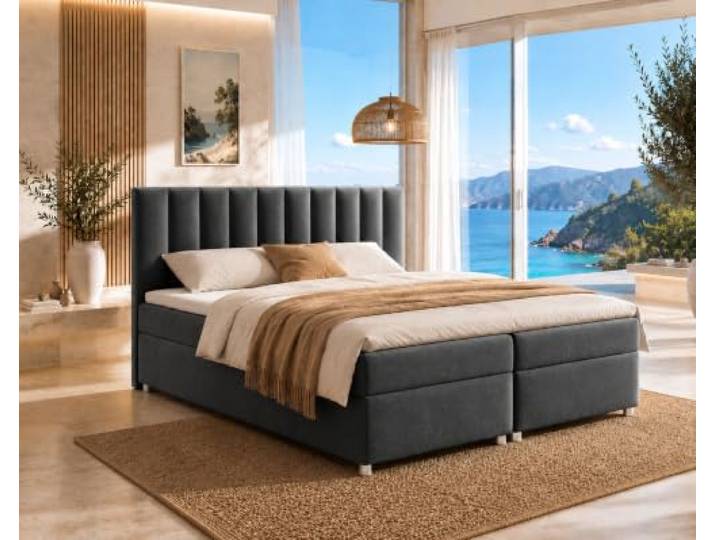 Best For Home Trinity K-10 Boxspringbett 180x200 mit Topper & Bettkasten