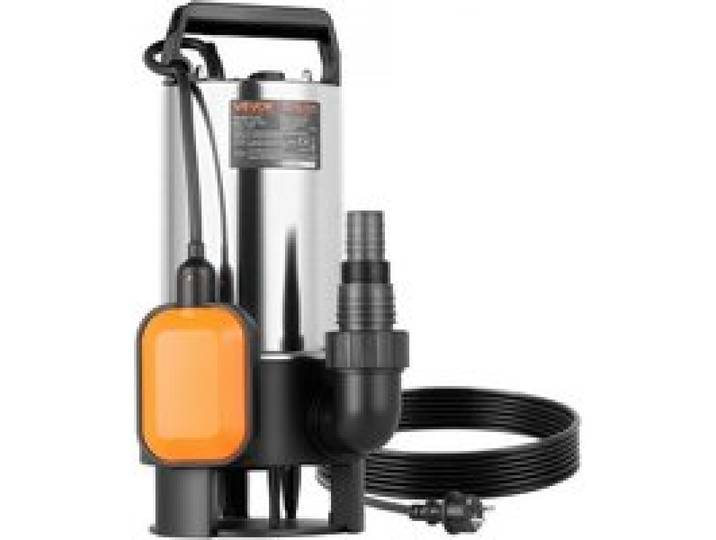VEVOR 710W Tauchpumpe, 20000l/h, Schmutzwasserpumpe für Abwasser, Schmutzwasser & sauberes Wasser mit automatischem Schwimmerschalter, 9m Förderhöhe, für Pools, Teiche, überflutete Bereiche