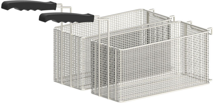 Casselin Set 2 Cestelli da 6,5 l per Friggitrice 16 l