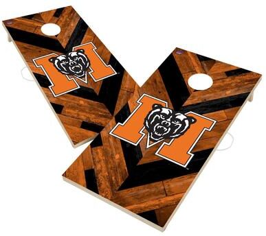Skip's Garage Mercer University Bears Cornhole Board Set