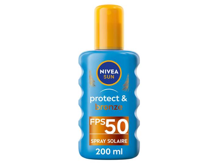NIVEA SUN Protect &amp; Bronze Spray solaire SPF50 - 200 ml