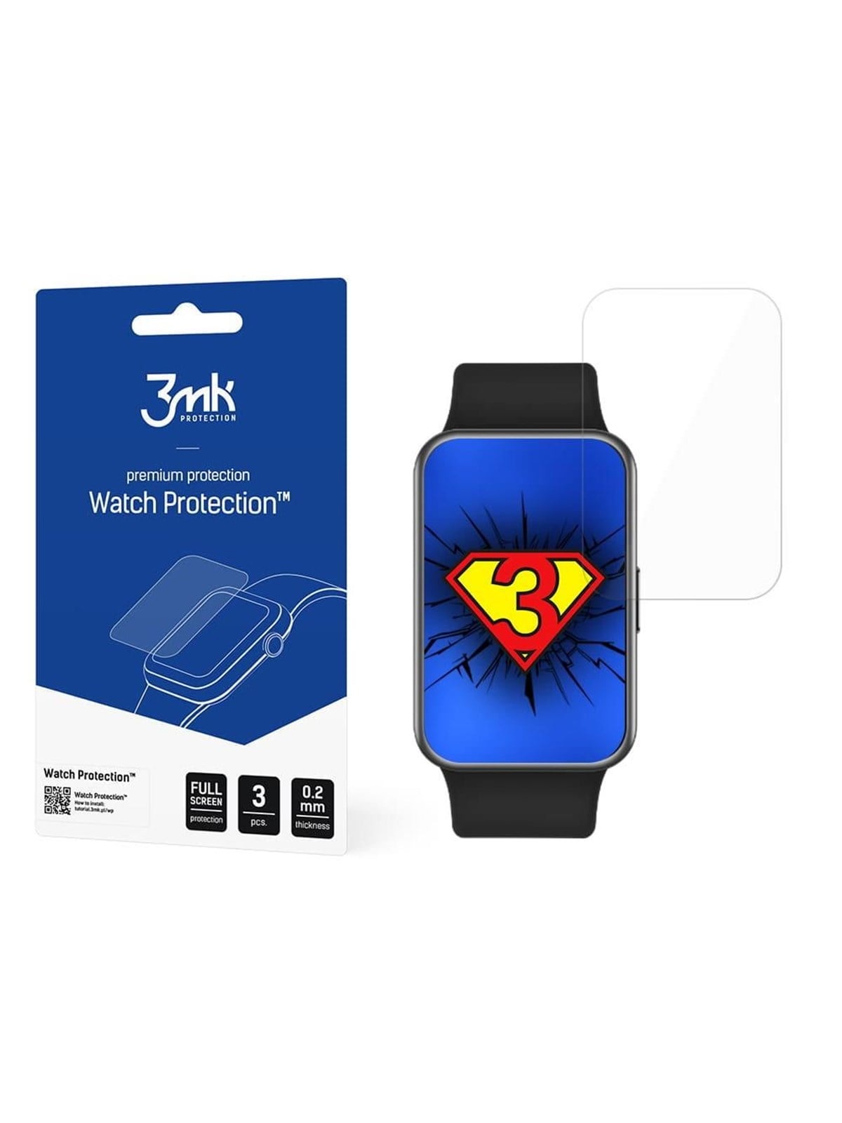 3mk Watch Protection ARC Protective Film - Huawei Watch Fit / Fit SE
