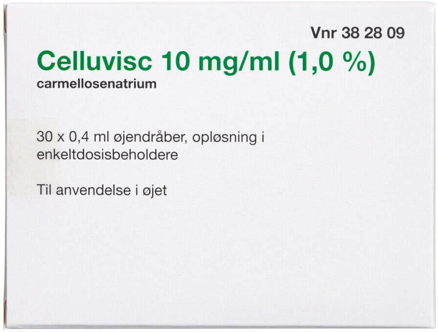 2care4 Celluvisc 10 mg/ml 12 ml Øjendråber, opløsning, enkeltdosisbeholder