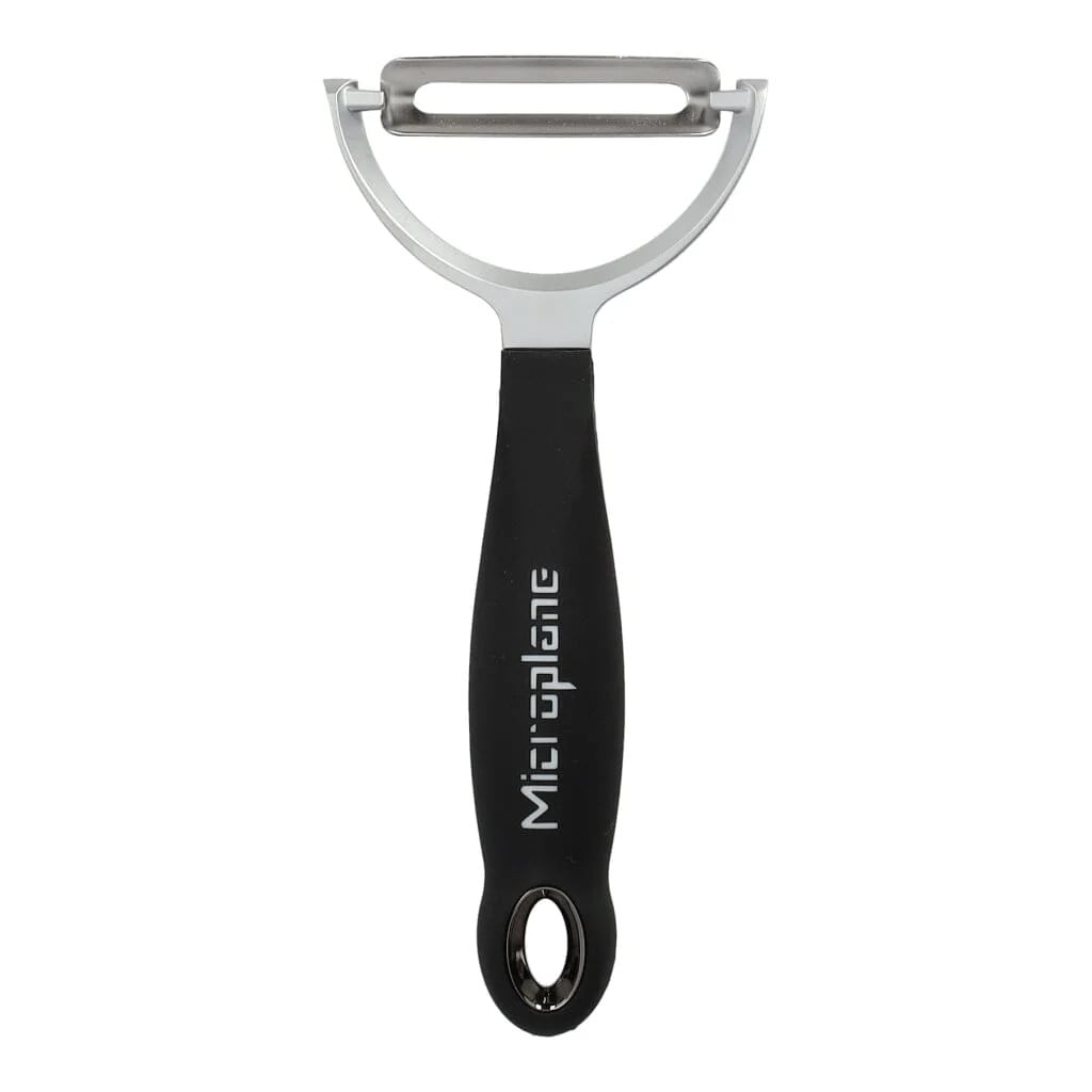 Microplane Professional Dunschiller Y-model Glad - Zwart