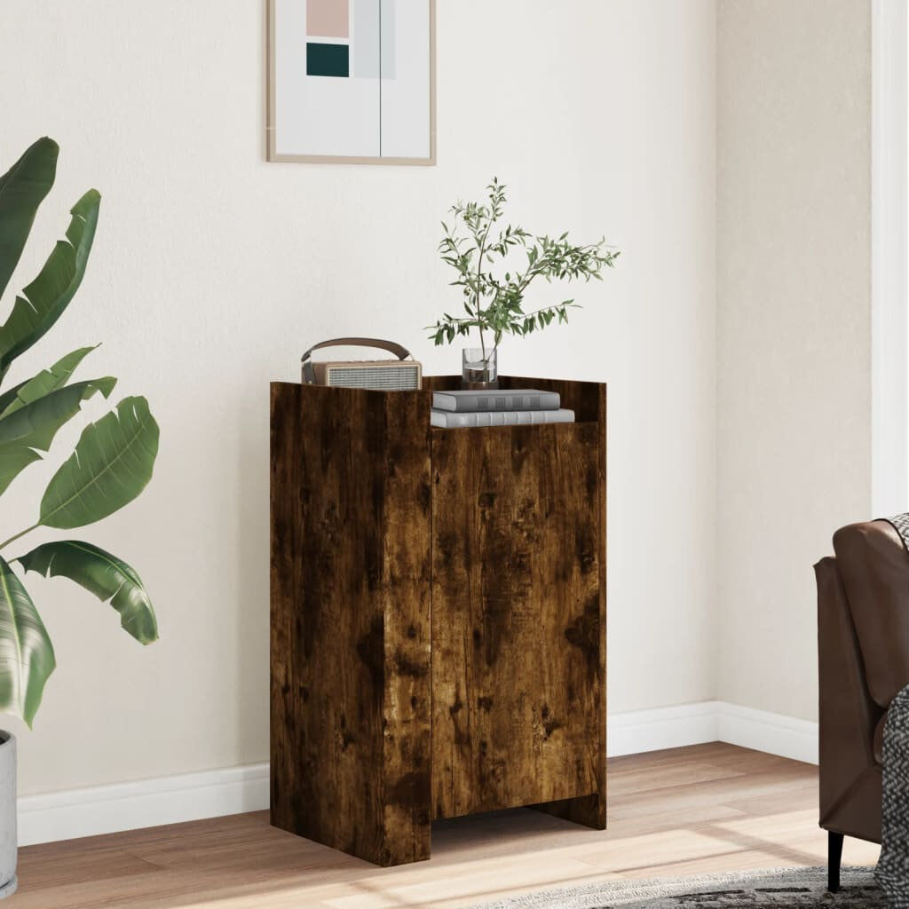 Latitude Run Amarious 45 cm W Sideboard Smoked oak 75cm H X 45cm W X 35cm D