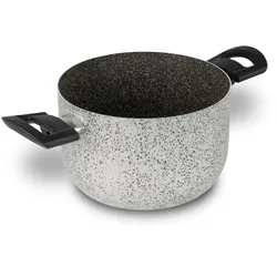 Mamù Topf, Aluminium, PFOA-frei, kratzfest, hergestellt in Italien, Ø 18 cm