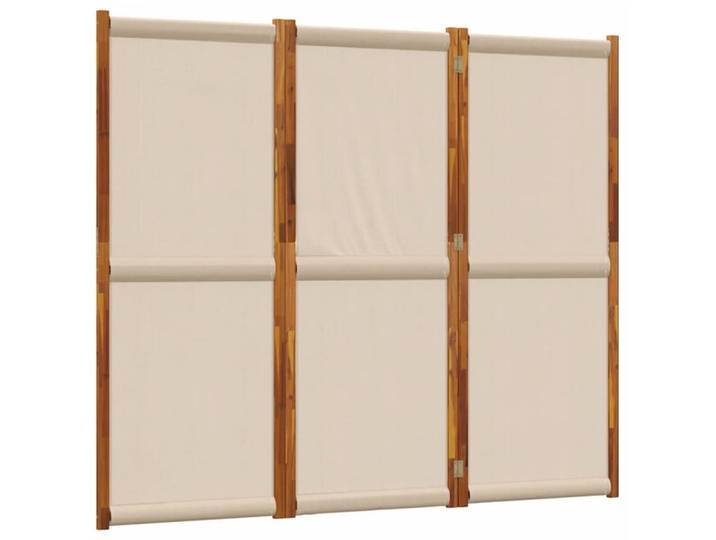 vidaXL Raumteiler 3-tlg. Paravent Taupe 210x180 cm, 1-tlg.
