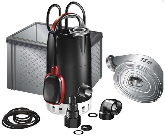 Grundfos Multibox für Flut und Hochwwasser 97519841 MULTIBOX CC7-A1 1x230V 0,38kW 10m Kabel